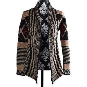 Women's Pink Republic Knitted Open Cardigan - Sz Medium